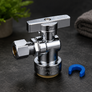 1/2 x 3/8 Compression Angle Stop Valve