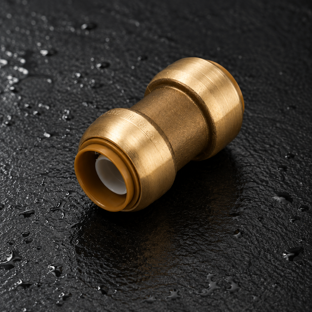 3/4 Inch Brass Push Coupling
